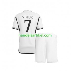 Real Madrid Vinicius Junior 7 Kinder Heim Trikotsatz 2023/24 Kurzarm